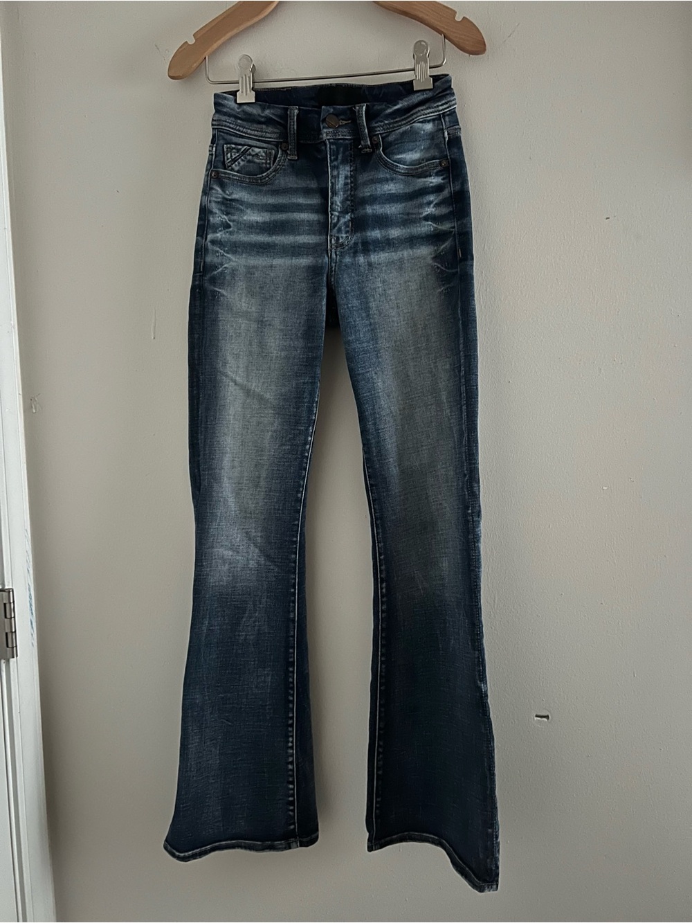 Just Black Vintage Dark Wash Bootcut Jeans 24